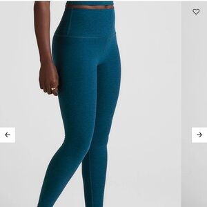 Beyond Yoga Dark Teal Leggings